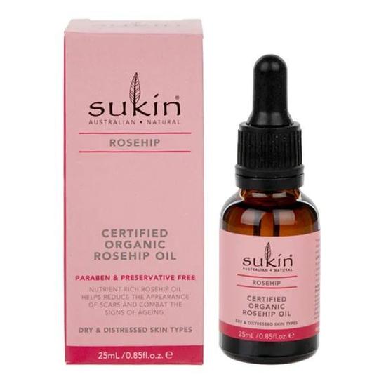 Sukin Natural Skin Care Certified Organic Rose Hip Oil 25ml