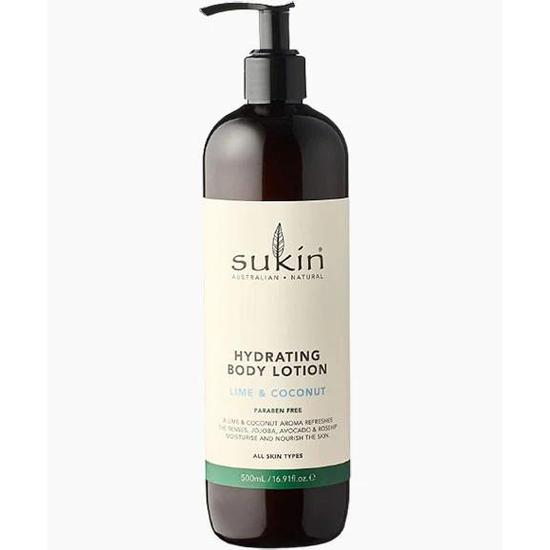 Sukin Natural Skin Care Hydrating Body Lotion Lime & Coconut Scent 500ml