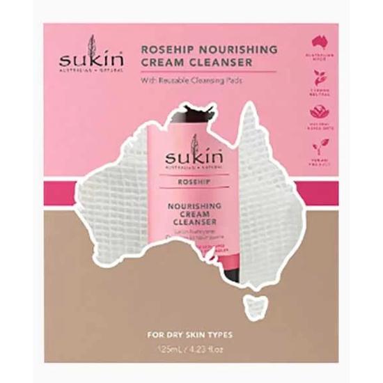 Sukin Rosehip Nourishing Cream Cleanser Set 125ml