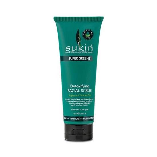 Sukin Super Greens Detoxifying Facial Scrub 125ml