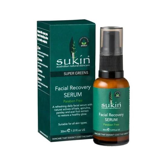 Sukin Super Greens Facial Recovery Serum 30 ml