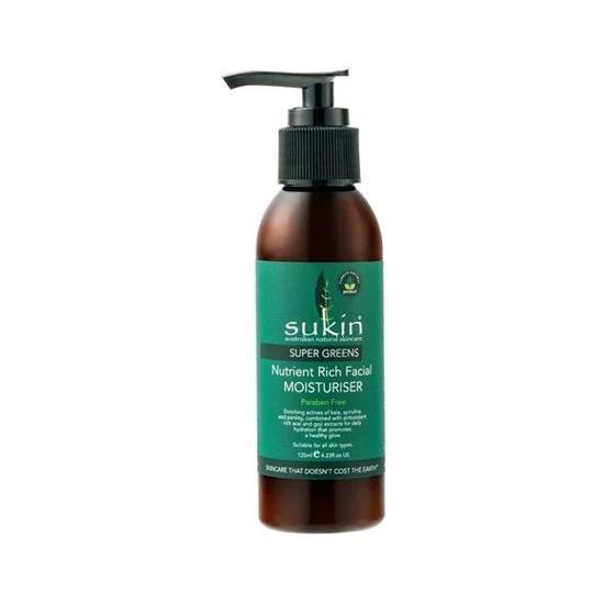 Sukin Super Greens Nutrient Rich Facial Moisturiser 125ml