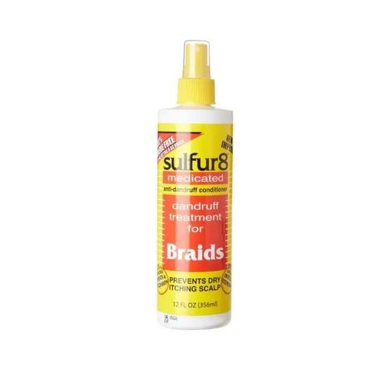 Sulfur8 Anti-Dandruff Braid Spray 12oz