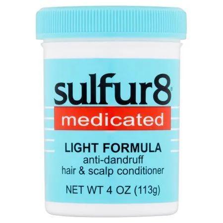 Sulfur8 Medicated Light Formula Hair & Scalp Conditioner Jar 4oz