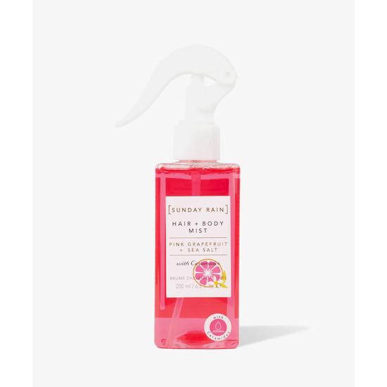 Sunday Rain Pink Grapefruit & Sea Salt Hair & Body Mist 200ml