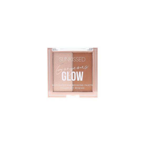 Sunkissed Gorgeous Glow Palette Highlighter & Bronzer