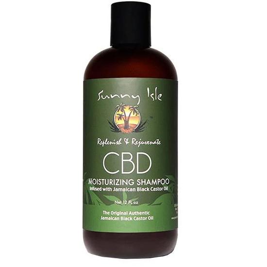 Sunny Isle CBD Moisturising Shampoo Infused Jamaican Black Castor Oil 12 oz