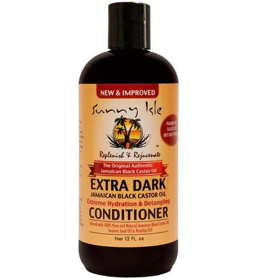 Sunny Isle Extra Dark Extreme Hydration & Detangling Conditioner 12 Oz