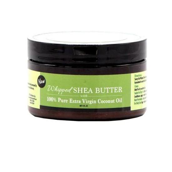 Sunny Isle Whipped Shea Butter With Extra Virgin Coconut Oil 4 oz