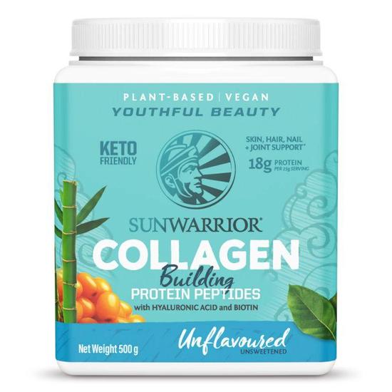 SunWarrior Collagen Building Protein Peptides Unflavoured 500g