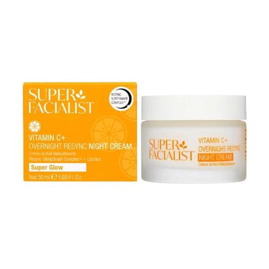 Super Facialist Vitamin C Overnight Resync Super Glow Night Cream