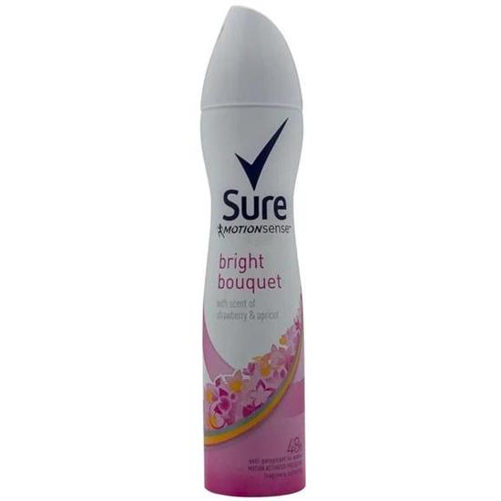 Sure Motionsense Women Bright Bouquet 48h Anti Perspirant Deodorant Spray 250ml