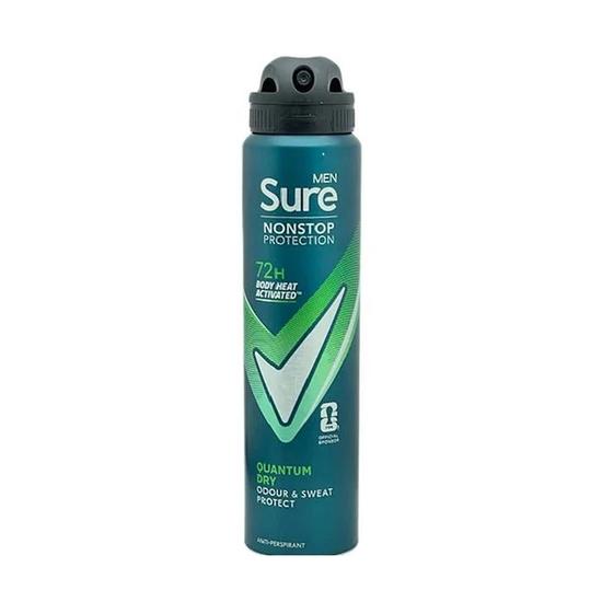 Sure Non Stop Protection 72h Quantum Dry Deodorant Spray