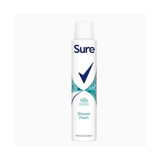 Sure Shower Fresh 48h Anti Perspirant Spray 200ml