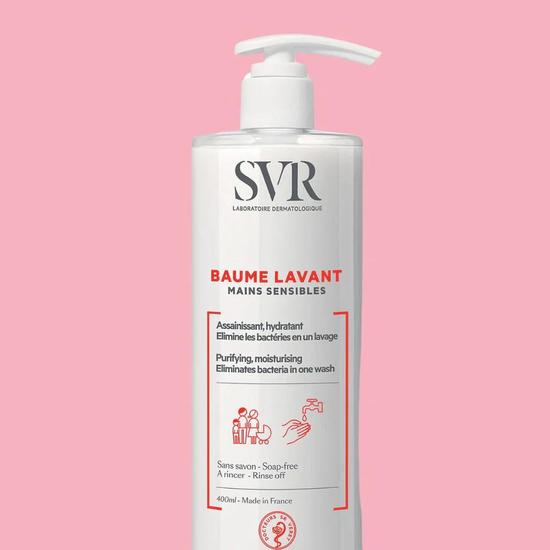 SVR HAND HYGIENE Gentle Balm Wash For Sensitive Hands 400ml