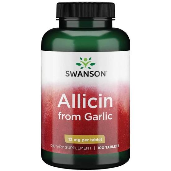 Swanson Allicin From Garlic Tablets 100 Tablets