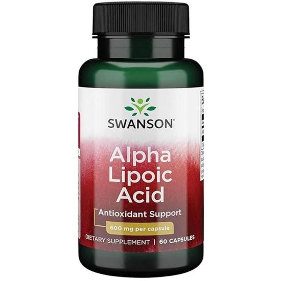 Swanson Alpha Lipoic Acid 300mg Capsules 60 Capsules