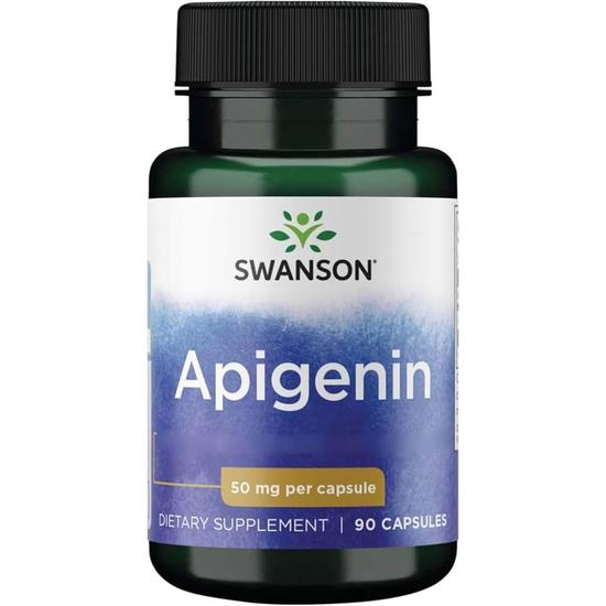 Swanson Apigenin 50mg Capsules 90 Capsules