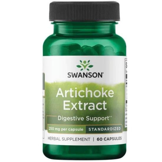 Swanson Artichoke Extract 250mg Capsules 60 Capsules