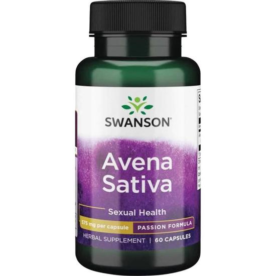 Swanson Avena Sativa 575mg Capsules 60 Capsules