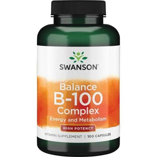 Swanson B-Complex Daily Capsules 100 Capsules