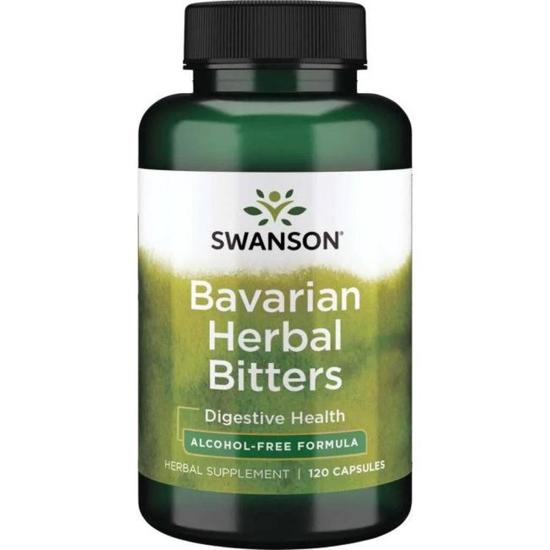 Swanson Bavarian Herbal Bitters Capsules 120 Capsules