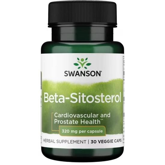 Swanson Beta-Sitosterol 320mg Capsules 30 Capsules