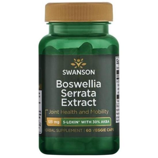 Swanson Boswellia Serrata Extract 125mg Capsules 60 Capsules