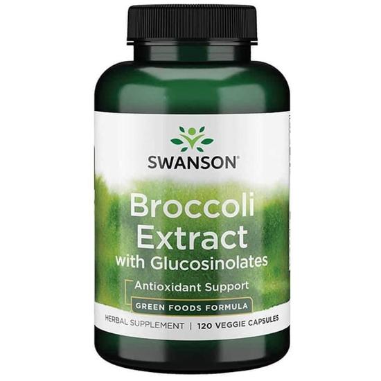 Swanson Broccoli Extract With Glucosinolates Capsules 120 Capsules