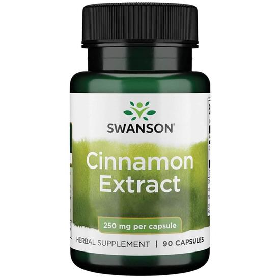 Swanson Cinnamon Extract 250mg Capsules 90 Capsules