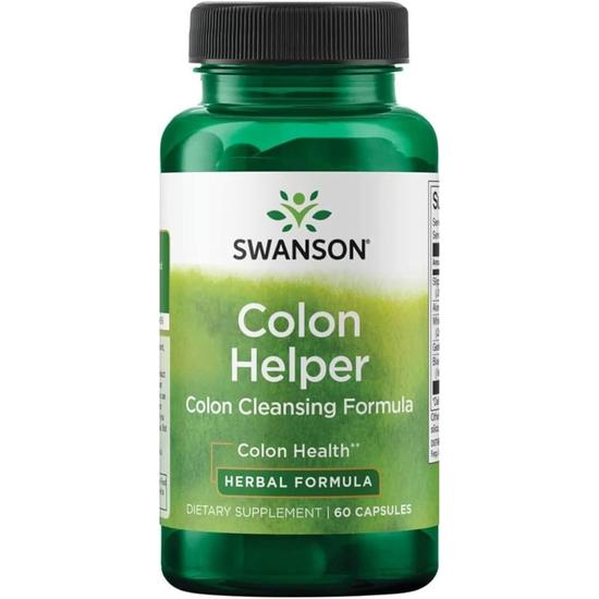 Swanson Colon Helper Capsules 60 Capsules