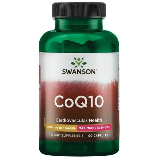 Swanson CoQ-10 200mg Capsules 90 Capsules