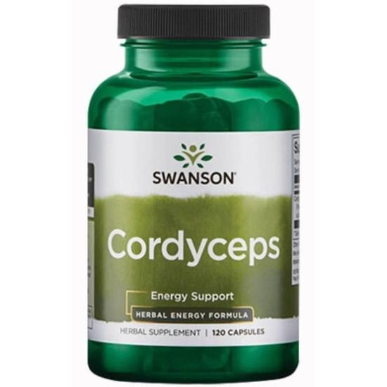 Swanson Cordyceps Capsules 120 Capsules