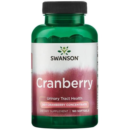 Swanson Cranberry Softgels 180 Softgels