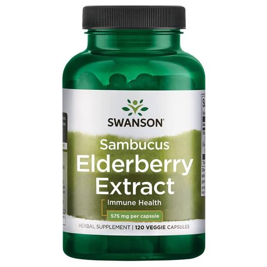 Swanson Elderberry Capsules 120 Capsules