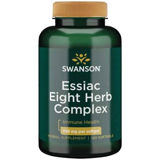 Swanson Essiac Eight Herb Complex 356mg Softgels 120 Softgels