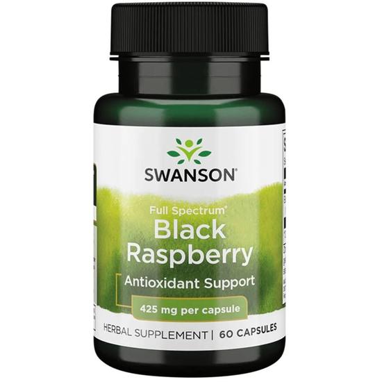 Swanson Full Spectrum Black Raspberry 425mg Capsules 60 Capsules