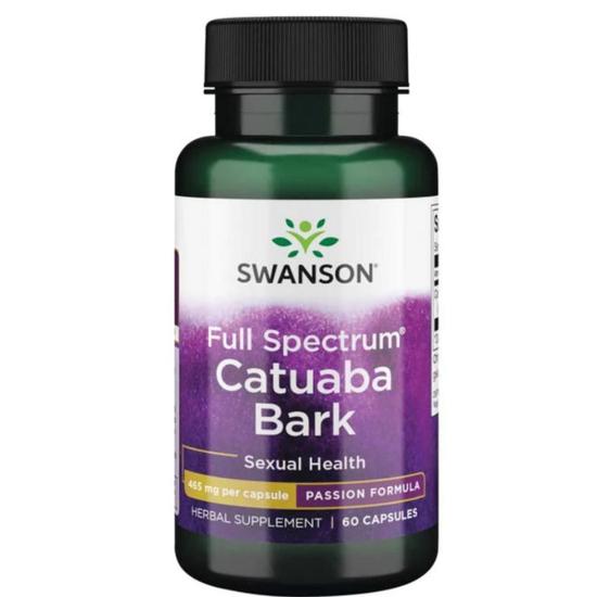 Swanson Full Spectrum Catuaba Bark 465mg Capsules 60 Capsules