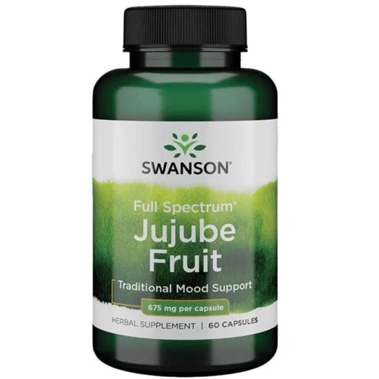 Swanson Full Spectrum Jujube Fruit 675mg Capsules 60 Capsules