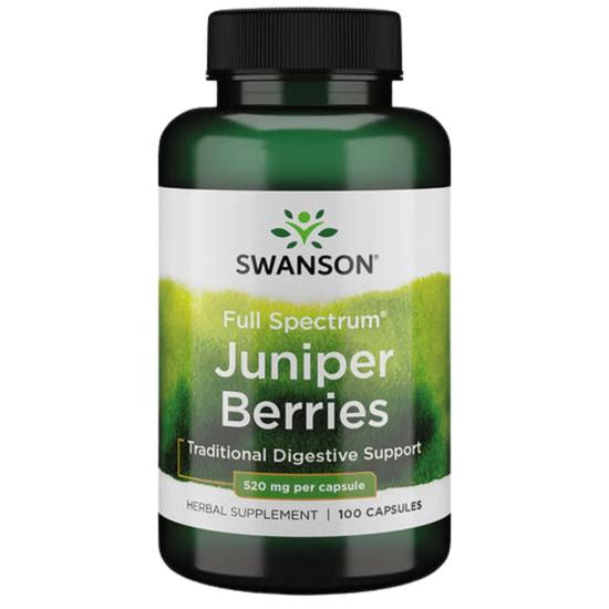 Swanson Full Spectrum Juniper Berries 520mg Capsules 100 Capsules