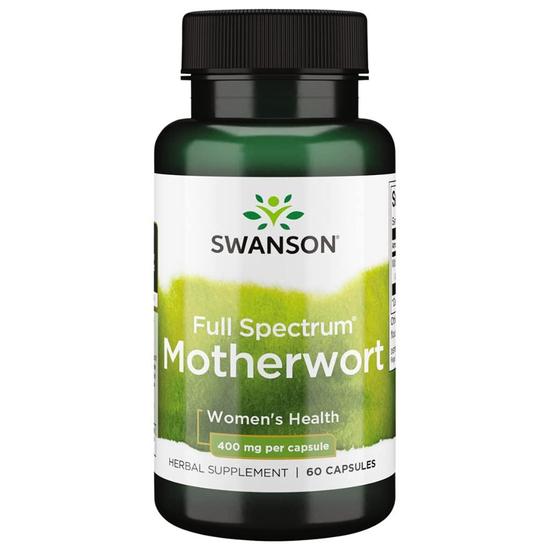 Swanson Full Spectrum Motherwort 400mg Capsules 60 Capsules