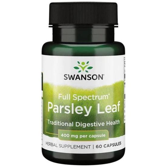 Swanson Full Spectrum Parsley Leaf 400mg Capsules 60 Capsules