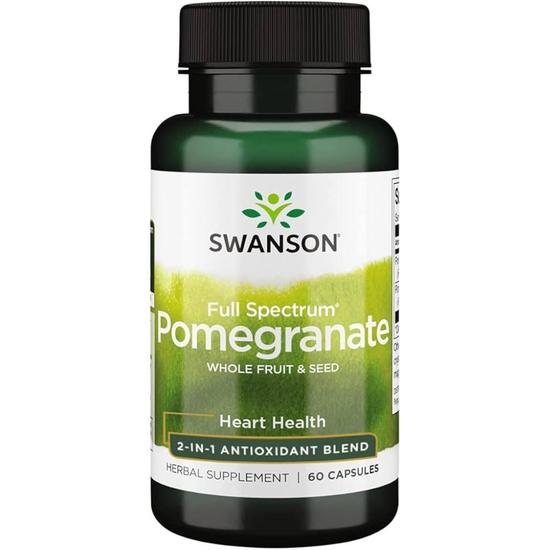 Swanson Full Spectrum Pomegranate Capsules 60 Capsules