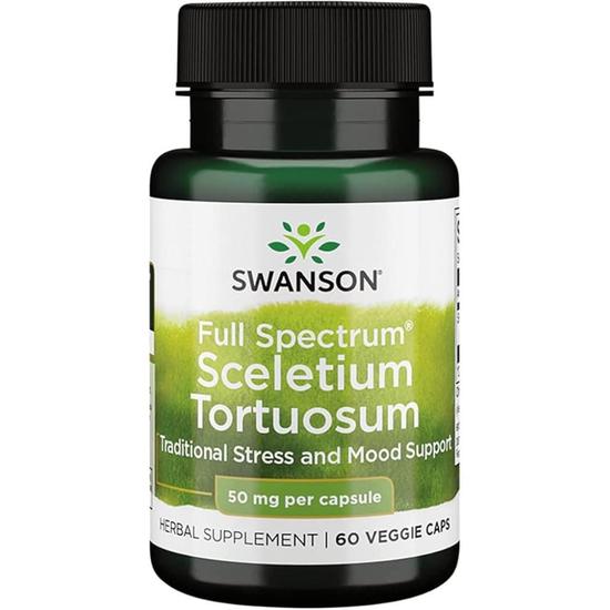 Swanson Full Spectrum Sceletium Tortuosum 50mg Capsules 60 Capsules