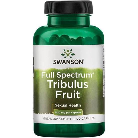 Swanson Full-Spectrum Tribulus Fruit 500mg Capsules 90 Capsules