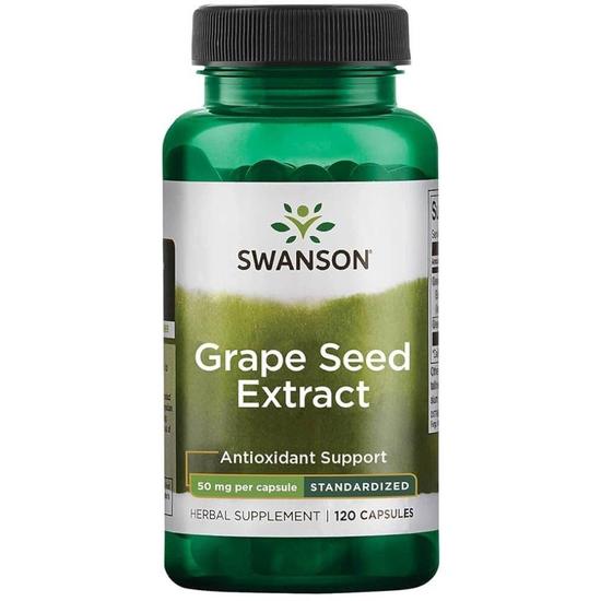 Swanson Grape Seed Extract Capsules 120 Capsules