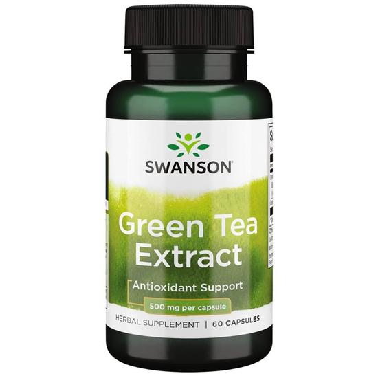 Swanson Green Tea Extract 500mg Capsules 60 Capsules