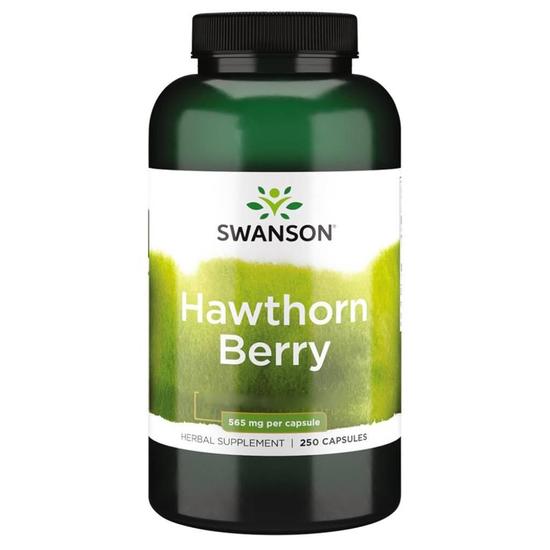 Swanson Hawthorn Berry 565mg Capsules 250 Capsules