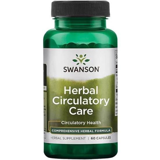 Swanson Herbal Circulatory Care Capsules 60 Capsules