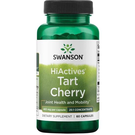 Swanson HiActives Tart Cherry 465mg Capsules 60 Capsules